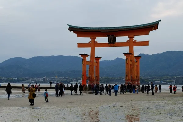 Itsukushima Krajina Hirošimě Japonsko Známý Jako Miyajima — Stock fotografie