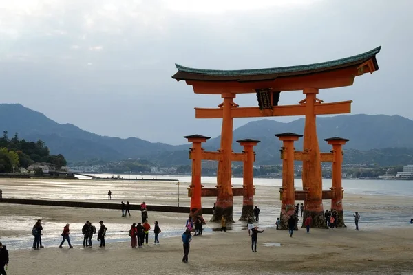 Itsukushima Krajina Hirošimě Japonsko Známý Jako Miyajima — Stock fotografie