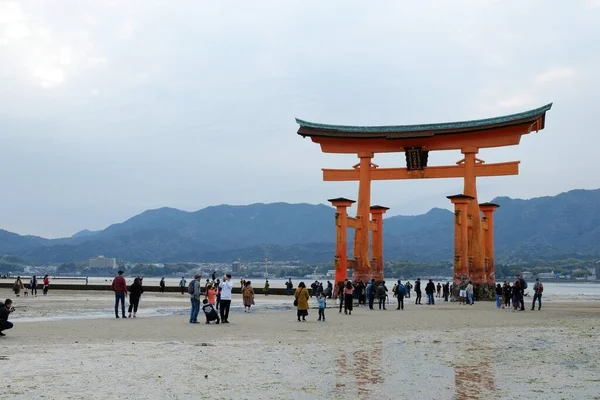 Itsukushima Krajina Hirošimě Japonsko Známý Jako Miyajima — Stock fotografie