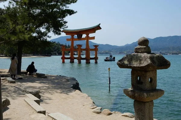 Itsukushima Landschaft Hiroshima Japan Volksmund Bekannt Als Miyajima — Stockfoto