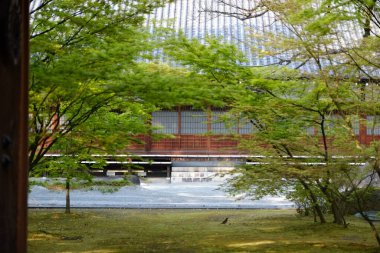 Japonya, Hiroşima 'da Itsukushima manzarası. Halk arasında Miyajima olarak bilinir..