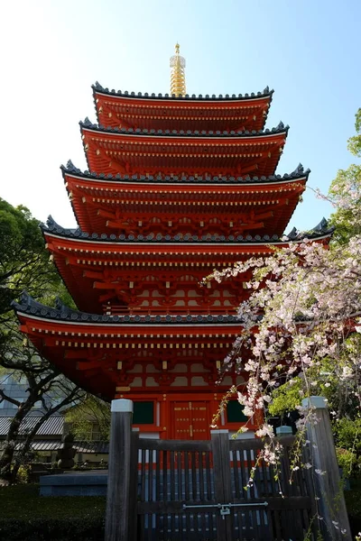 Itsukushima Táj Hiroshimában Japánban Közismert Nevén Miyajima — Stock Fotó