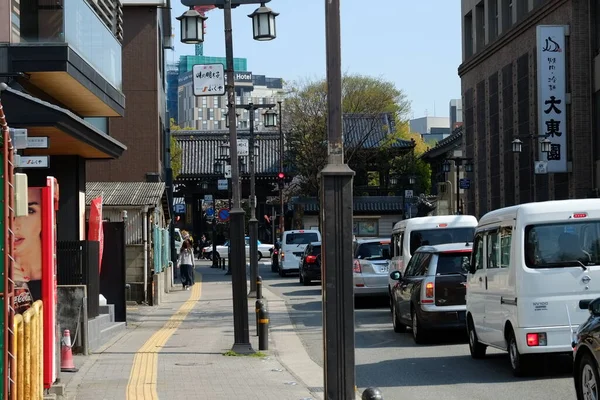 位于日本广岛的三岛风景区 — 图库照片