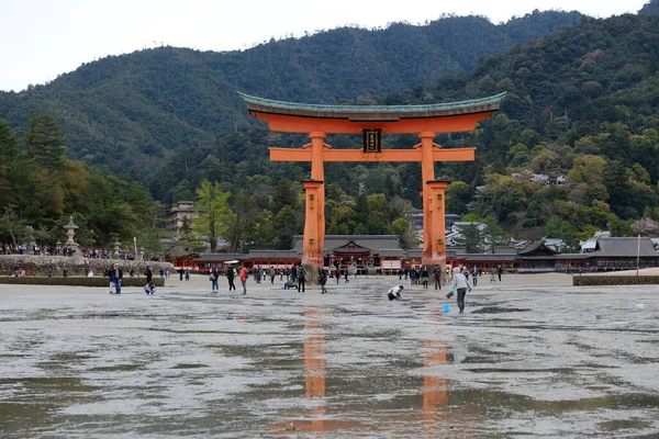 Paisagem Itsukushima Hiroshima Japão — Fotografia de Stock