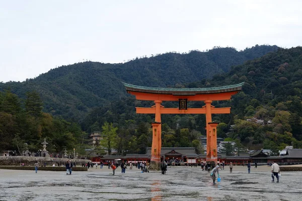 Itsukushima Krajina Hirošimě Japonsko — Stock fotografie