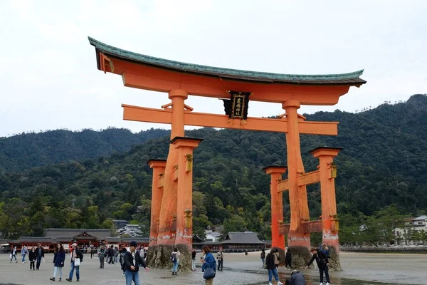 Paisagem Itsukushima Hiroshima Japão — Fotografia de Stock