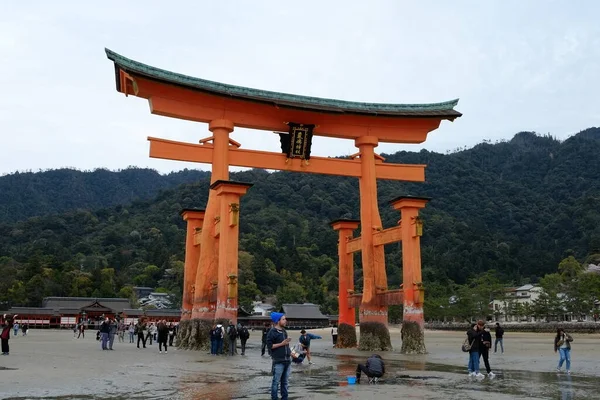 日本广岛的三岛景观 — 图库照片