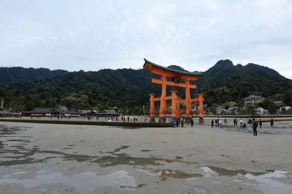 日本广岛的三岛景观 — 图库照片