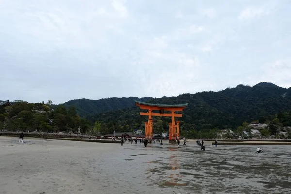 Itsukushima Landscape Hiroshima Japan — Stock Photo, Image