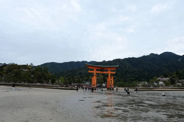 Itsukushima Krajina Hirošimě Japonsko — Stock fotografie