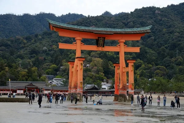 日本广岛的三岛景观 — 图库照片