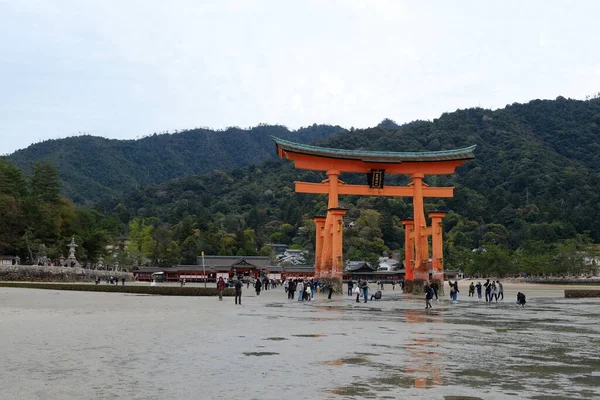 Paisagem Itsukushima Hiroshima Japão — Fotografia de Stock