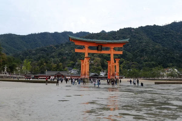 Paisagem Itsukushima Hiroshima Japão — Fotografia de Stock