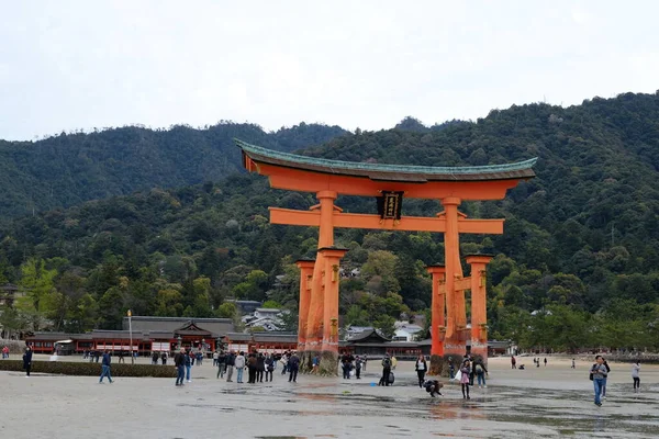 Itsukushima Krajina Hirošimě Japonsko — Stock fotografie