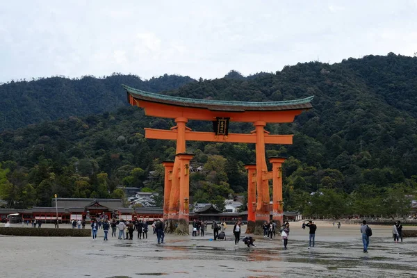 Japonya Hiroşima Itsukushima Manzarası — Stok fotoğraf