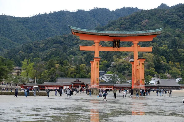日本广岛的三岛景观 — 图库照片