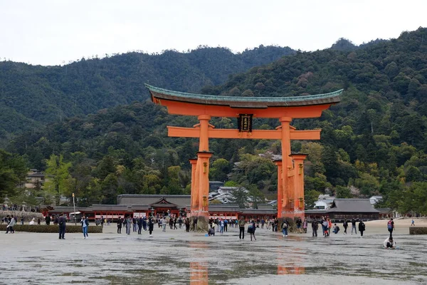 Paisagem Itsukushima Hiroshima Japão — Fotografia de Stock