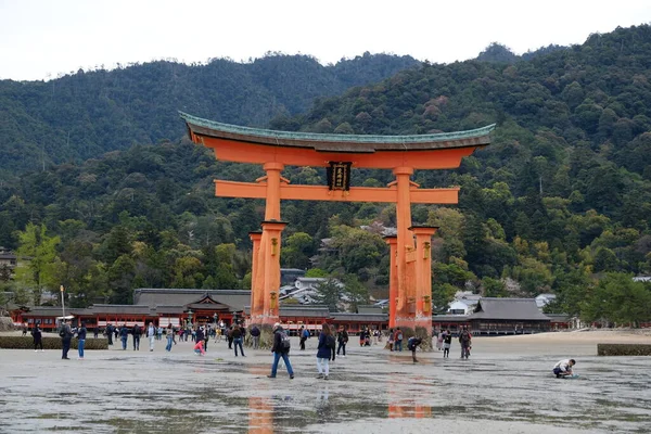 Paisagem Itsukushima Hiroshima Japão — Fotografia de Stock