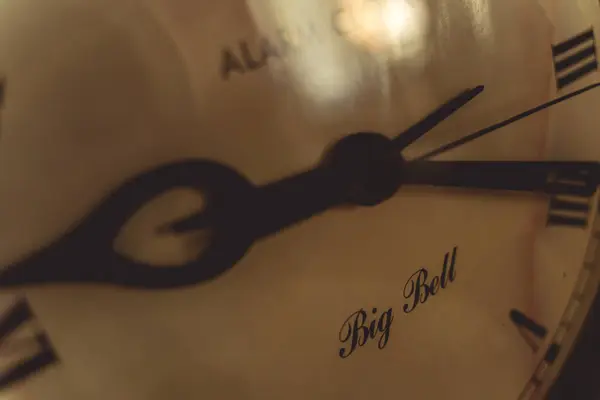 Relógio Alarme Big Bell Vintage — Fotografia de Stock