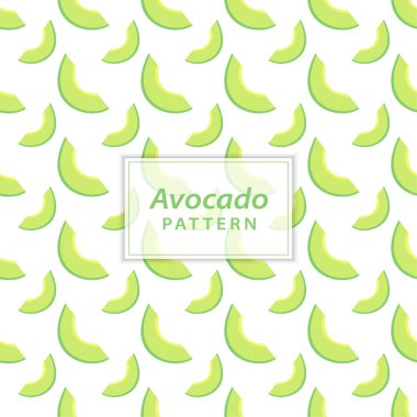 Avokado dilim ile Seamless modeli