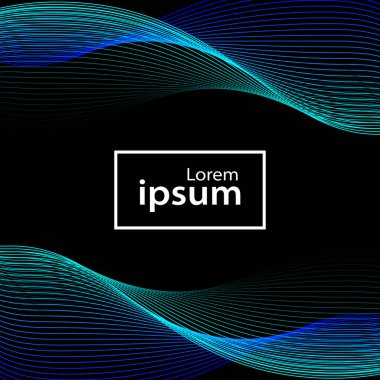 En az satır arka plan dalga