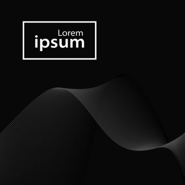 En az satır arka plan dalga