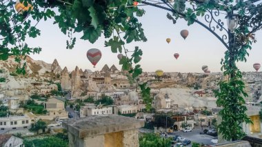 Uçuş Balon Kapadokya üzerinde