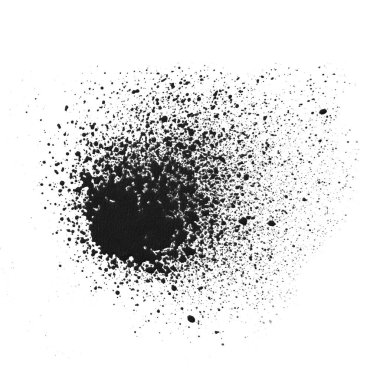 El yapımı basit sprey boya grafiti doku. Mürekkep öğe grunge tasarım.