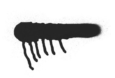 El yapımı basit sprey boya grafiti doku. Mürekkep öğe grunge tasarım.