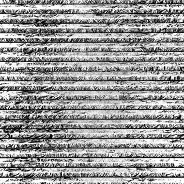 Beyaz plastik çizgili duvar