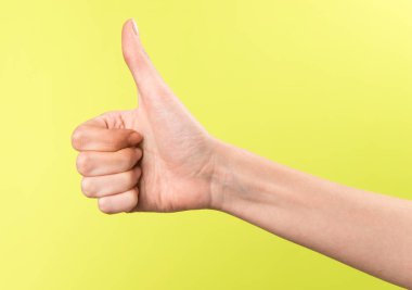 kadın el başparmak