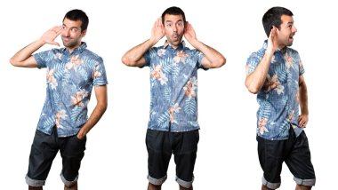 Yakışıklı bir şey dinlerken çiçek forması ile kümesi