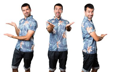 Yakışıklı bir şey sunmak çiçek forması ile kümesi