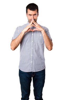 izole beyaz zemin üzerine