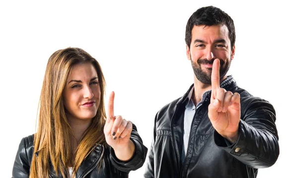  Beyaz arka plan düşünme poz