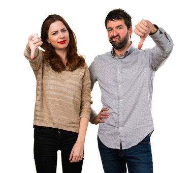 Genç bir çift yapmak kötü sinyal