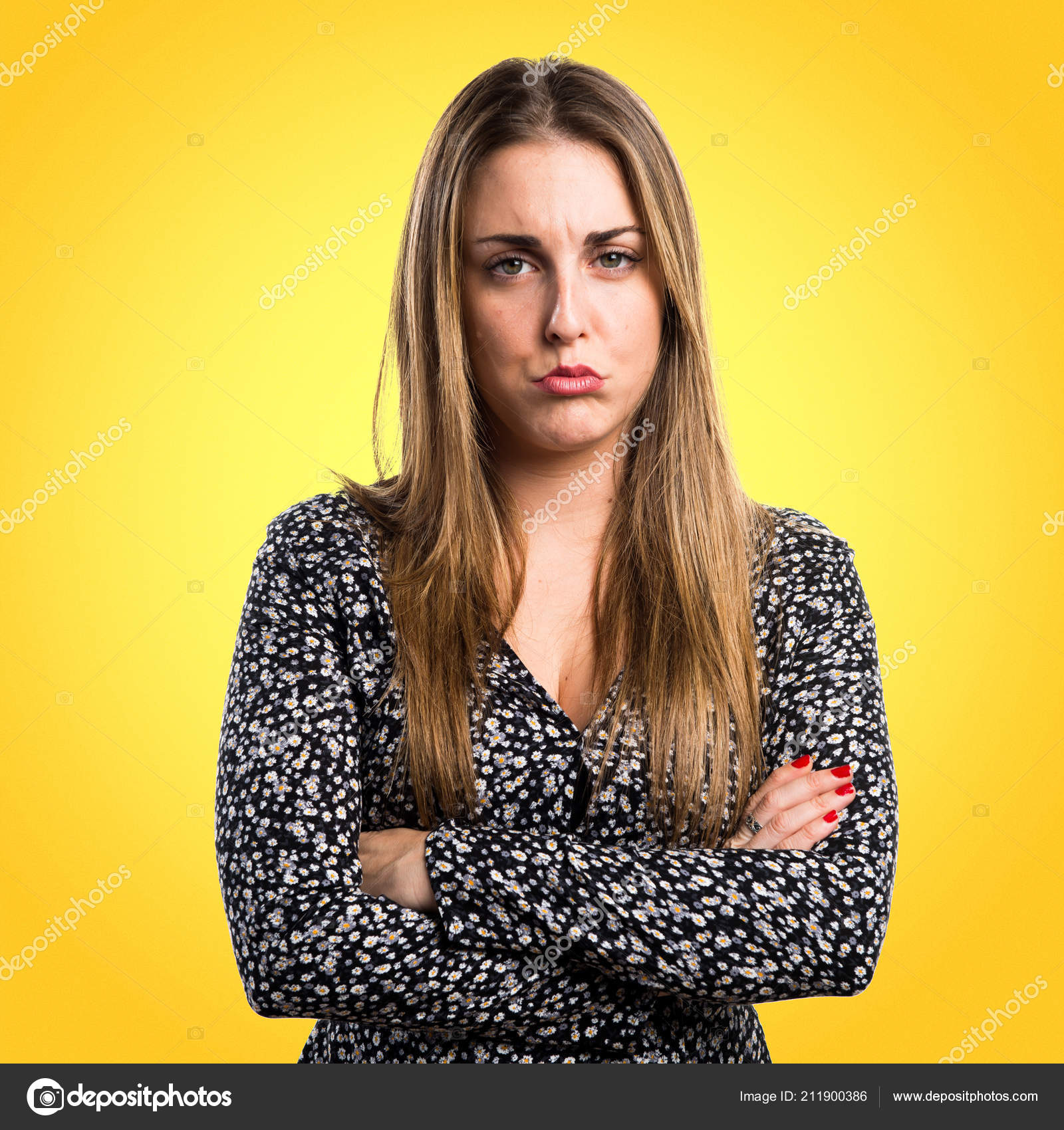 Young Blonde Hispanic Woman Stock Photo C Luismolinero 211900386