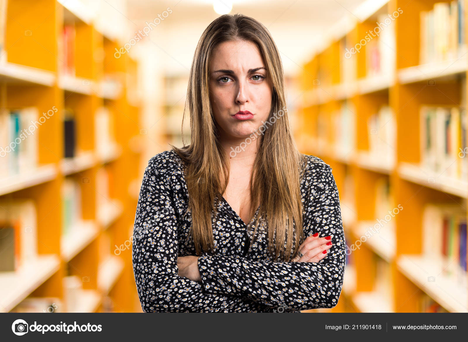 Young Blonde Hispanic Woman Stock Photo C Luismolinero 211901418