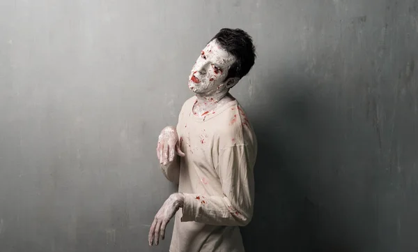 Terrorific zombie.  Halloween holidays