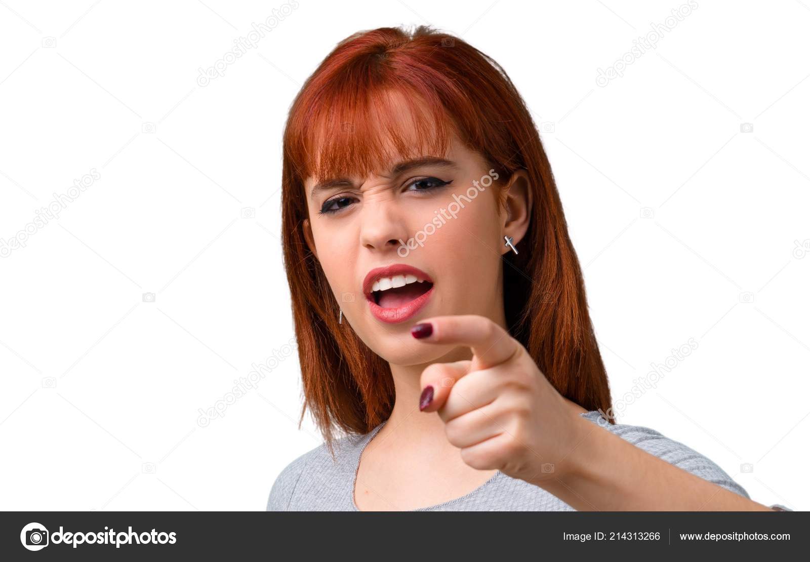 Angry redhead girl were Not absolutely Angry redhead girl