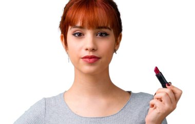 Ruj ile genç Kızıl saçlı kız