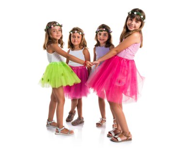 Şirin kız birlikte oynama