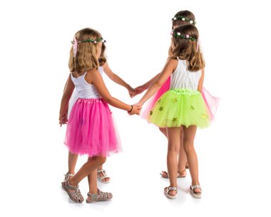 Şirin kız birlikte oynama