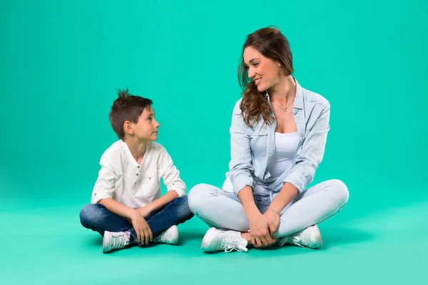 Madre Hijo — Foto de Stock