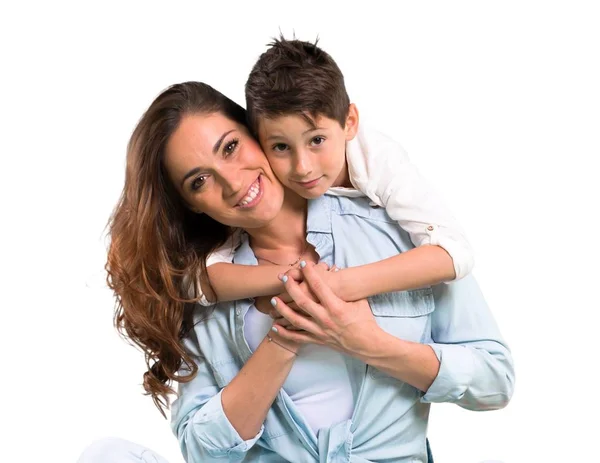 Mother Her Son — Stock Photo, Image