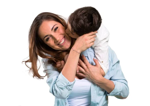 Mother Her Son — Stock Photo, Image