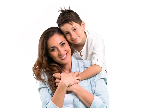 Mother Her Son — Stock Photo, Image