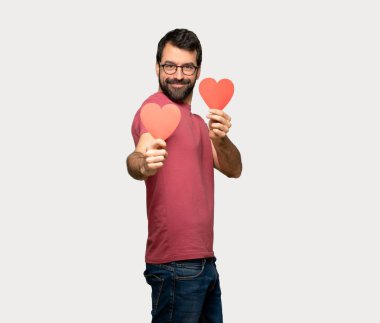 izole gri arka plan üzerinde