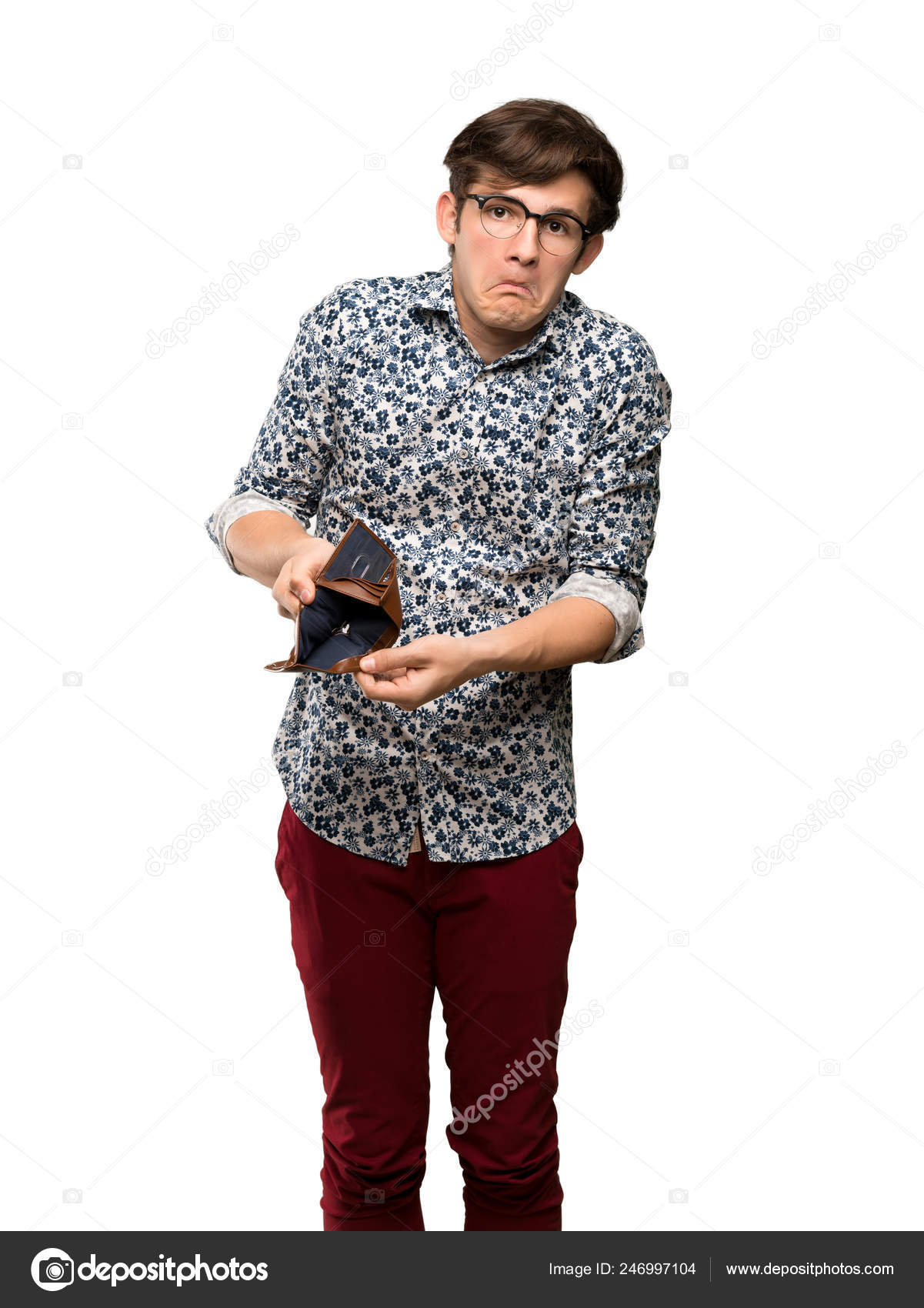 guy flower shirt