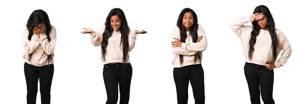 Conjunto de mujer afroamericana — Foto de Stock